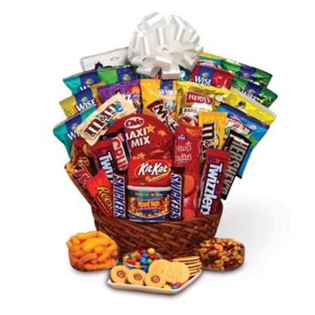 Super Sweet Snack Gift Basket