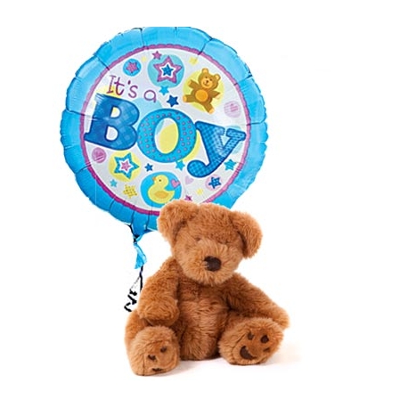 It's a Boy Bear and Balloon