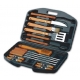 Chefs Basics 18-Piece Stainless-Steel Barbecue Set with Carrying Case