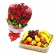 ZINGA RED ROSES BASKET SPECIAL