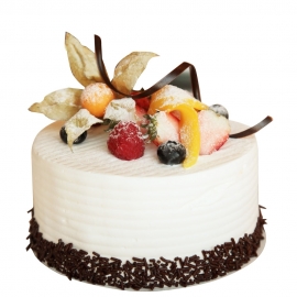 White Forest Cake