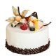 White Forest Cake