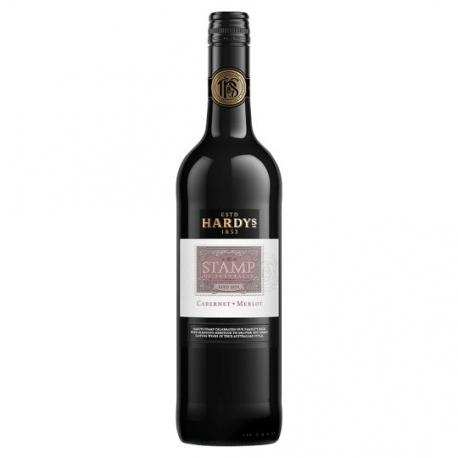 Hardys Stamp Cabernet or Merlot 75cl