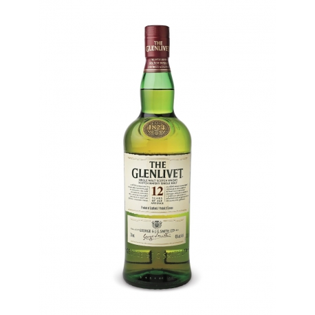  GLENLIVET SINGLE MALT 12YEARS 1 L 