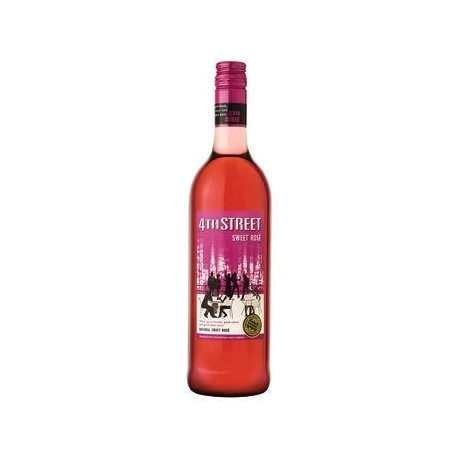 4TH STREET NATURAL SWEET ROSE 75CL 