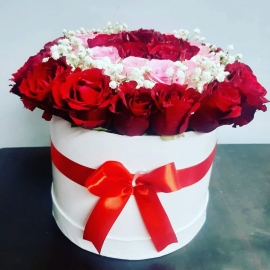 Boxed Roses Mix