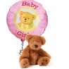 It's A Girl Bear & Balloon
